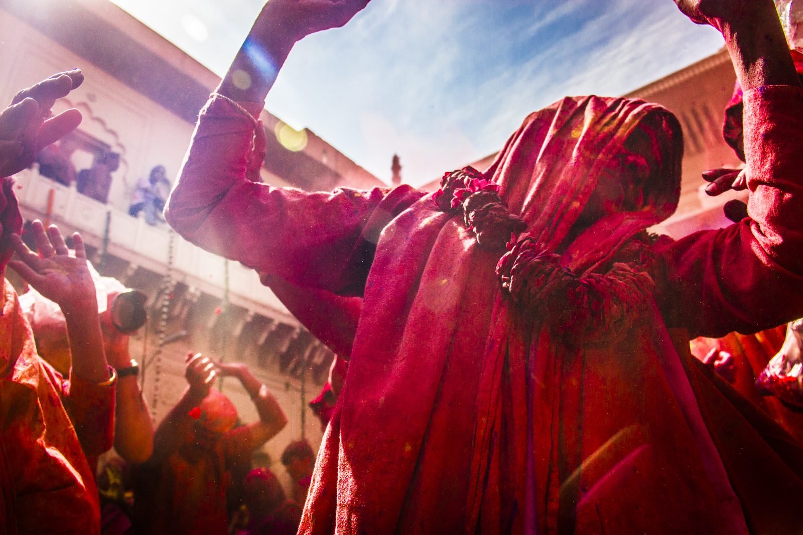 Braj Holi festival Vrindavan colors