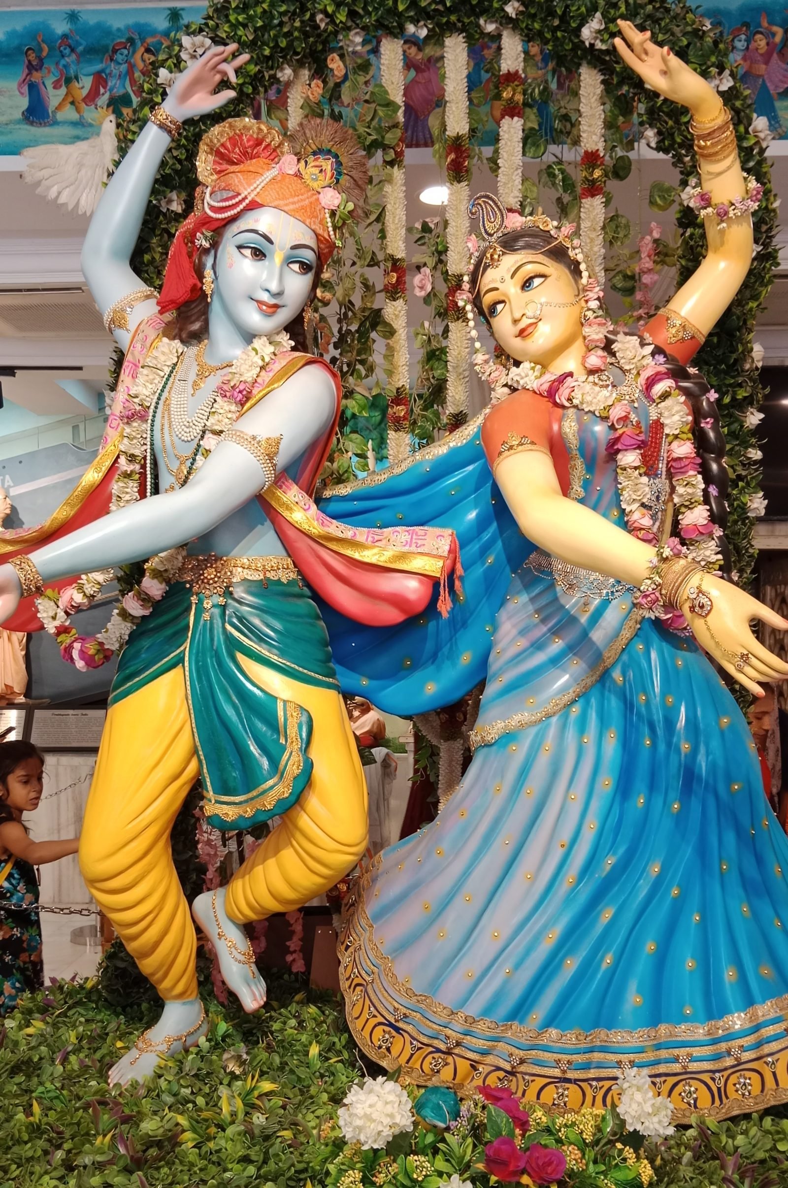 Radha Krishna deity ISKCON Vrindavan